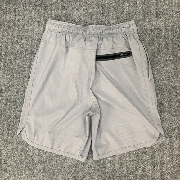 Reebok Crossfit Short Men M Medium Gray Lightweight Elastic Waist Drawstring Tie - Picture 7 of 9